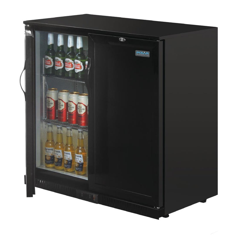 Polar G-Series Back Bar Cooler with Solid Doors 208Ltr