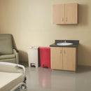 Rubbermaid Slim Jim Step on Vorderpedal Beige 50Ltr