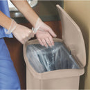 Rubbermaid Slim Jim Step on Vorderpedal Beige 50Ltr