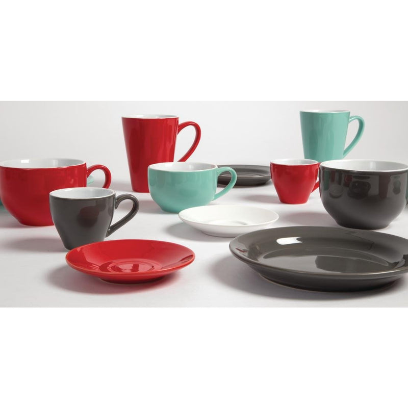 Olympia Cafe Espresso Saucer Red (Fits GK070) (Box 12)