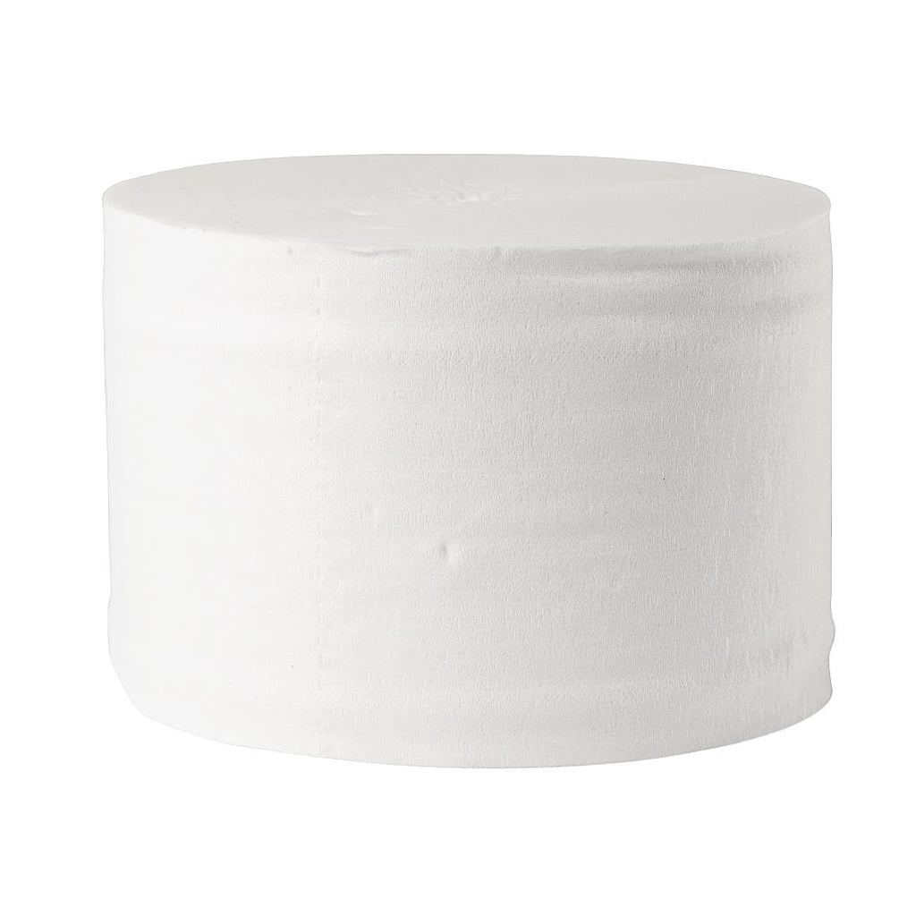 Coreless Compact Jantex Compact Coreless Toilet Paper 2-Ply 96m (Pack of 36)