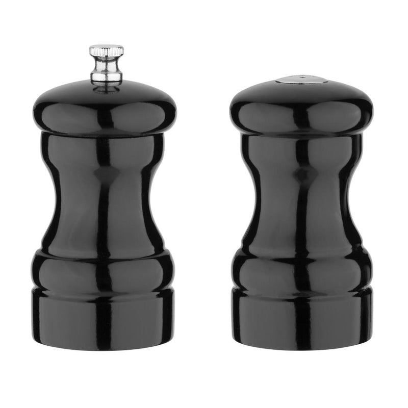 Olympia Salt and Pepper Set Black