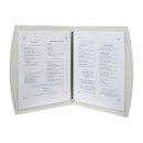 Securit Rio Menühülle Schwarz A4