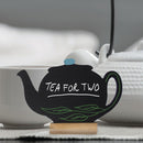 Securit Mini-Tafeln in Teekannenform (3er-Pack)