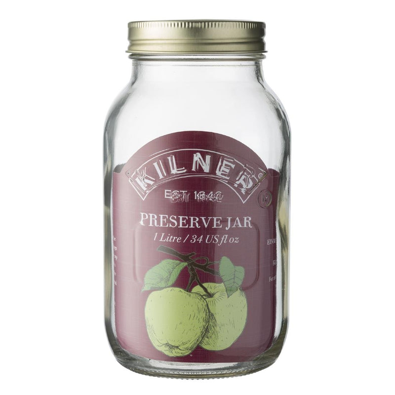 Kilner Einmachglas mit Clipverschluss, 1500 ml