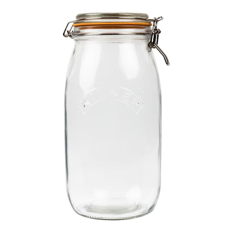 Kilner Einmachglas mit Clipverschluss, 3000 ml