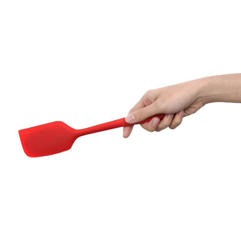 Vogue Silicone Large Spatula Red 28cm