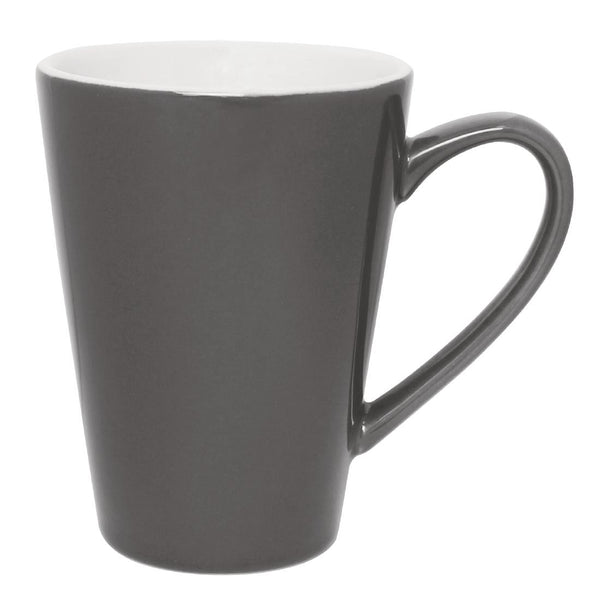 Olympia Cafe Latte Cup Holzkohle – 340 ml 11,5 fl oz (Box 12)