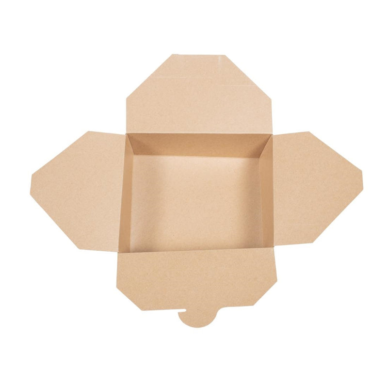 Vegware Compostable Paperboard Food Boxes No.5 1050ml / 37oz (Pack of 150)