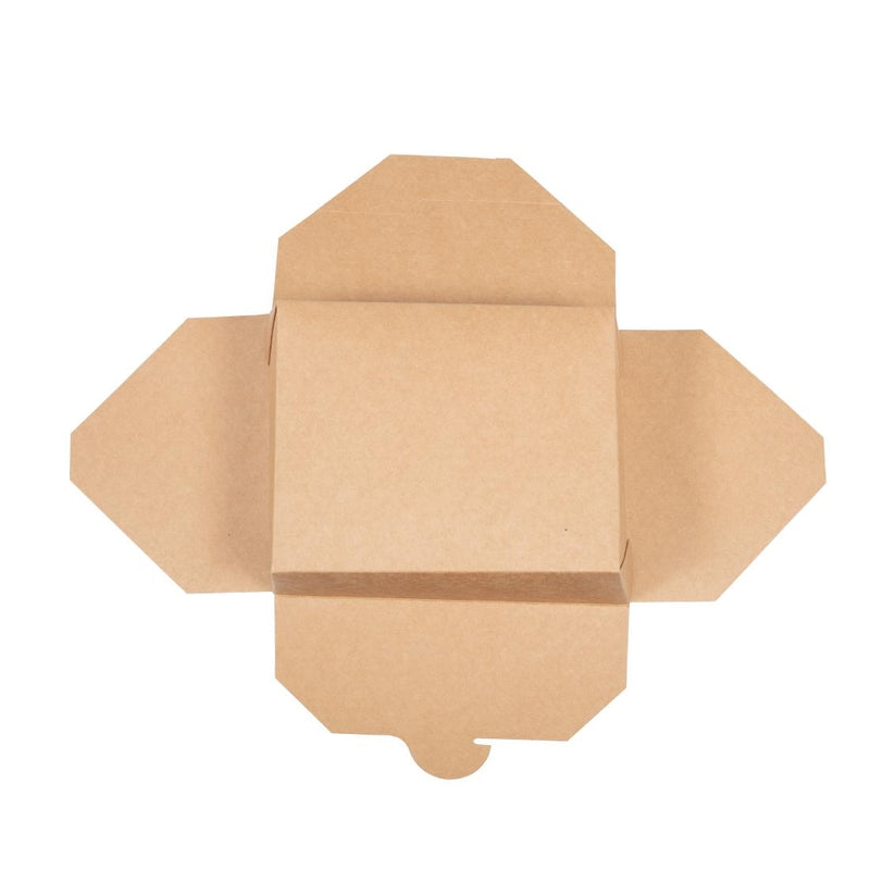 Vegware Compostable Paperboard Food Boxes No.5 1050ml / 37oz (Pack of 150)