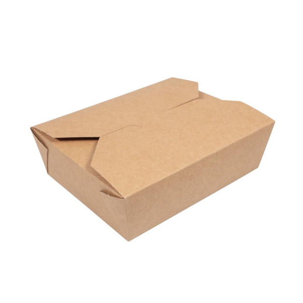 Vegware Compostable Paperboard Food Boxes No.5 1050ml / 37oz (Pack of 150)