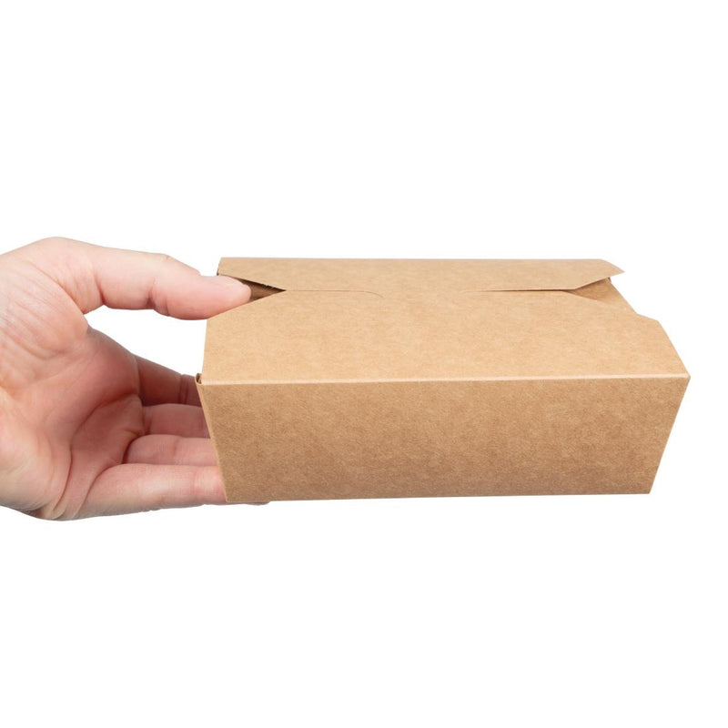 Vegware Compostable Paperboard Food Boxes No.5 1050ml / 37oz (Pack of 150)