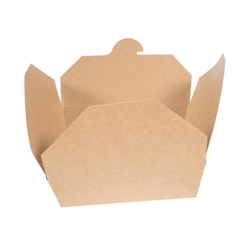 Vegware Compostable Paperboard Food Boxes No.5 1050ml / 37oz (Pack of 150)