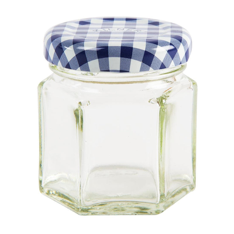 Kilner Sechseckiges Glas mit Drehverschluss, 48 ​​ml