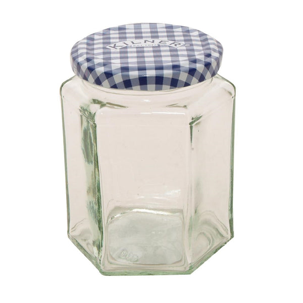 Kilner Sechseckiges Glas mit Drehverschluss, 280 ml