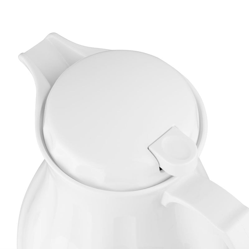 Olympia Insulated Swirl Jug White 2Ltr