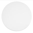 Bolero, vorgebohrte runde Tischplatte, Weiß, 800 mm
