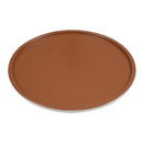 Bolero, vorgebohrte runde Tischplatte, Weiß, 800 mm