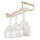 Beaumont Weinglasregal aus Messing, 255 mm