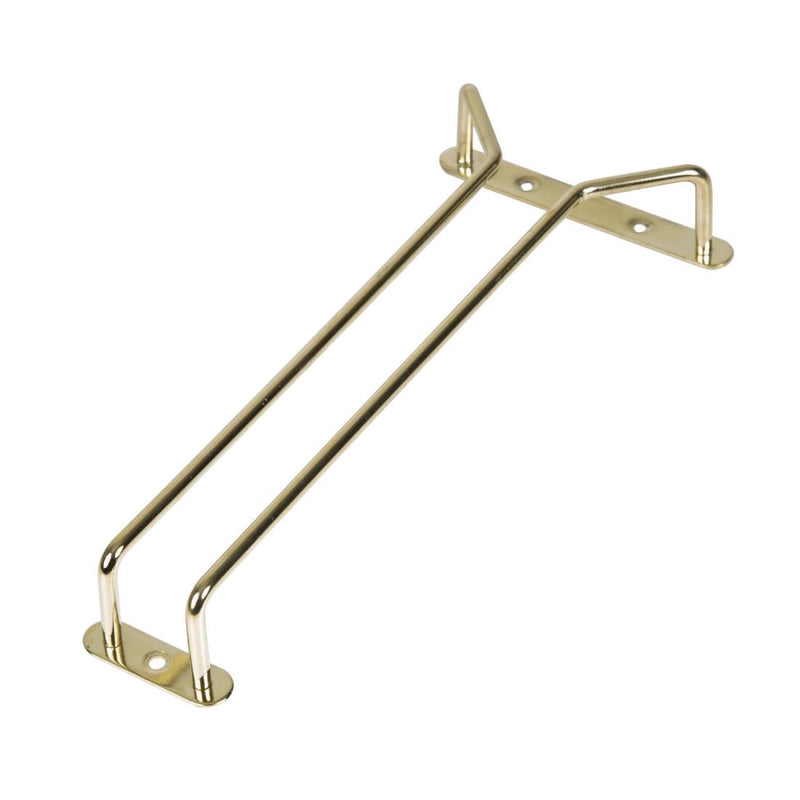 Beaumont Brass Wine Glass Rack 255mm