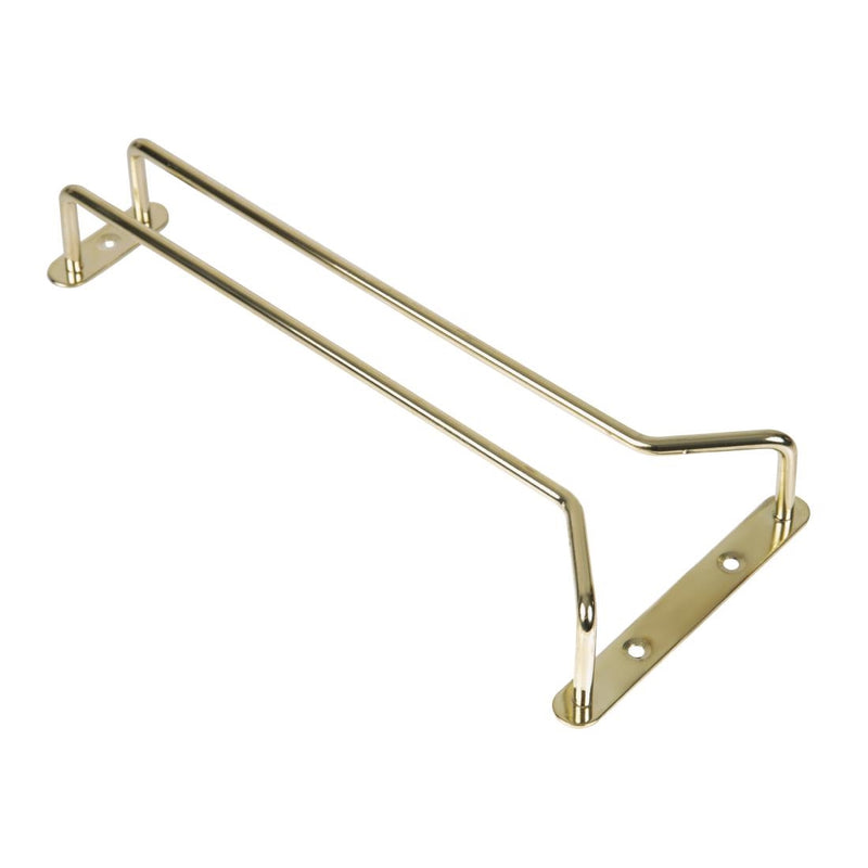 Beaumont Brass Wine Glass Rack 255mm