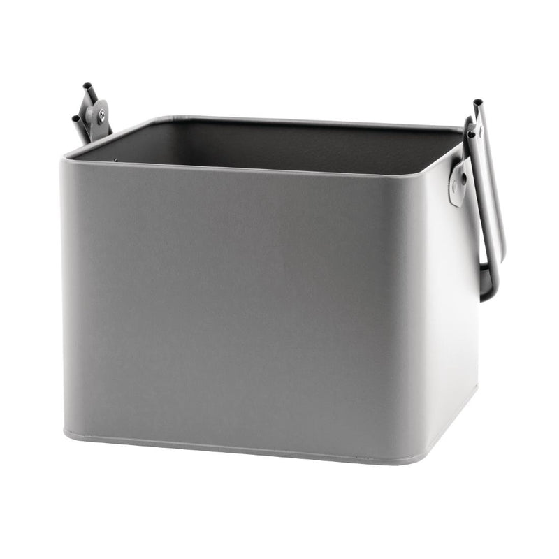 Olympia Galvanised Table Tidy Grey