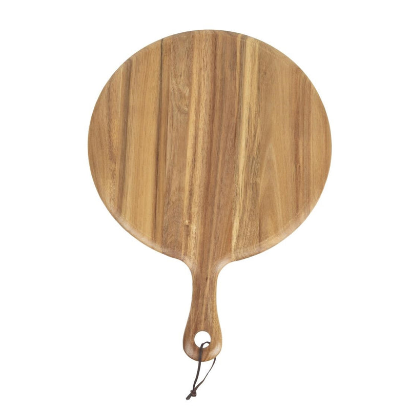 Olympia Acacia Wood Round Pizza Paddle Board 330mm