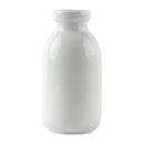 Olympia Whiteware Mini-Milchflasche, Weiß, 145 ml, 12 Stück