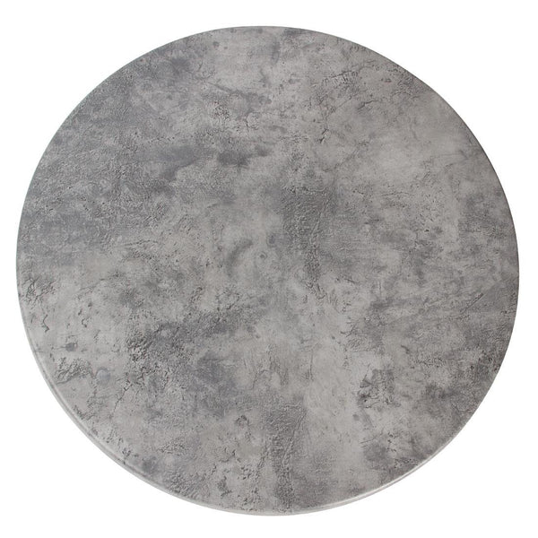 Werzalit, vorgebohrte runde Tischplatte aus Beton, 800 mm