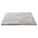 Werzalit Pre-drilled Square Table Top Concrete 700mm