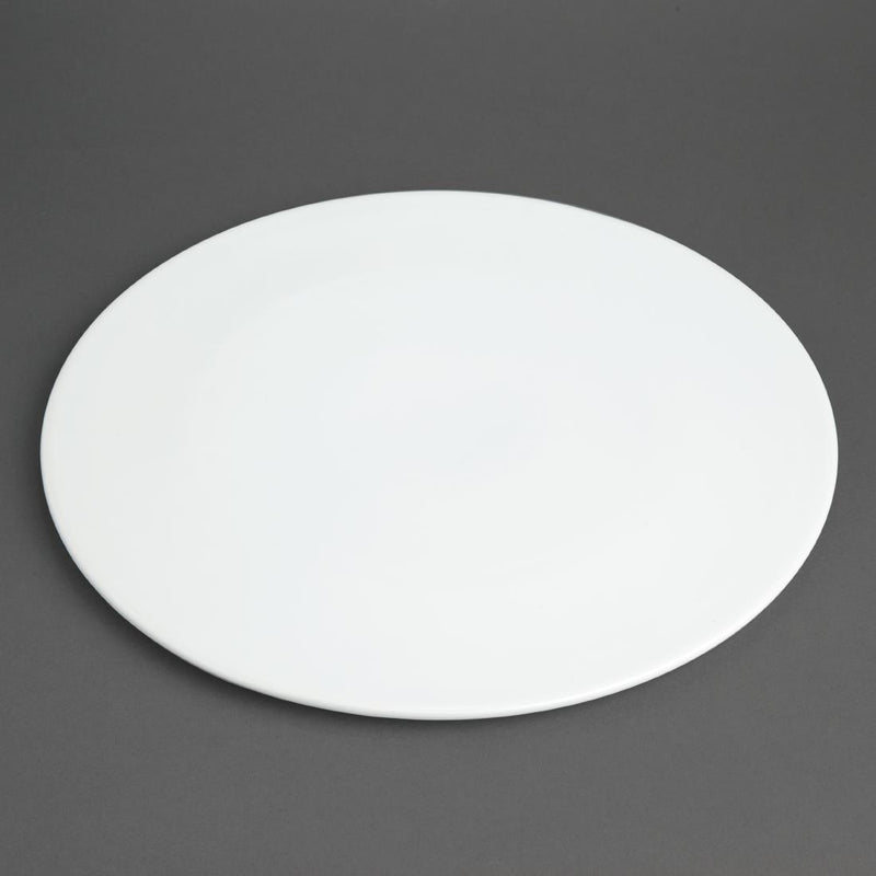 Olympia Whiteware Pizza Plate 330mm (Pack of 6)