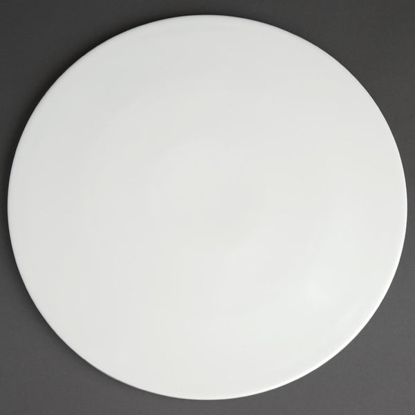 Olympia Whiteware Pizza Plate 330mm (Pack of 6)