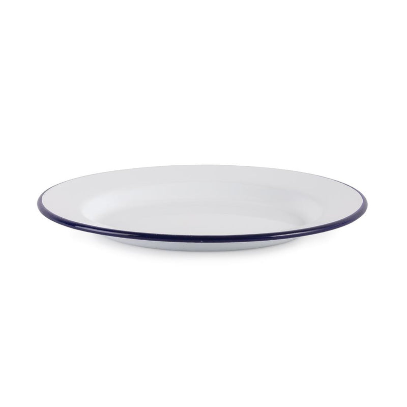 Olympia Enamel Dinner Plates 245mm (Pack of 6)