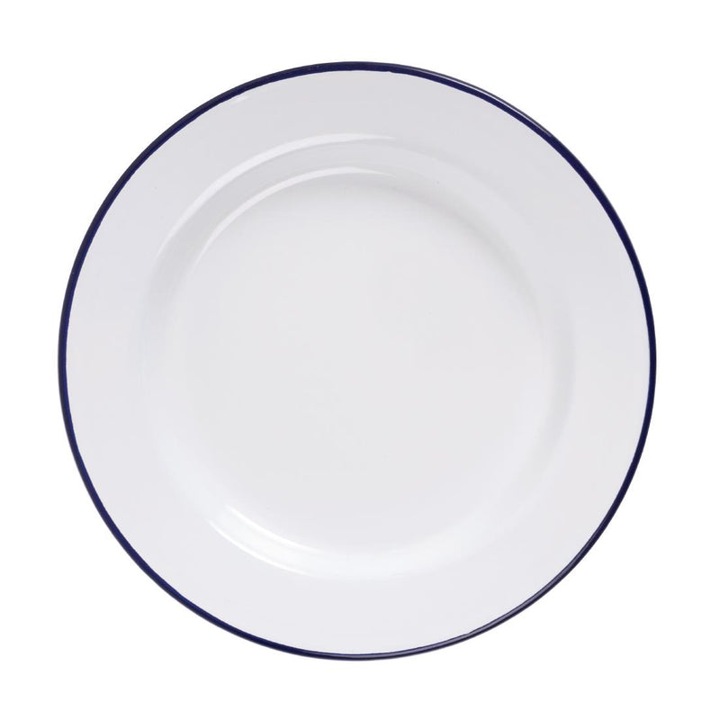 Olympia Enamel Dinner Plates 245mm (Pack of 6)