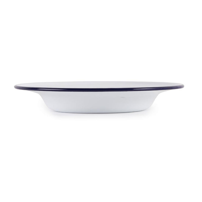 Olympia Enamel Soup Plates 245mm (Pack of 6)