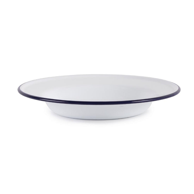 Olympia Enamel Soup Plates 245mm (Pack of 6)