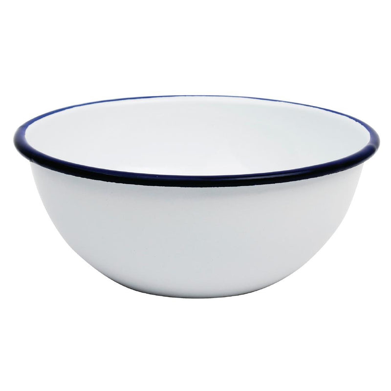 Olympia Enamel Bowls 155mm (Pack of 6)