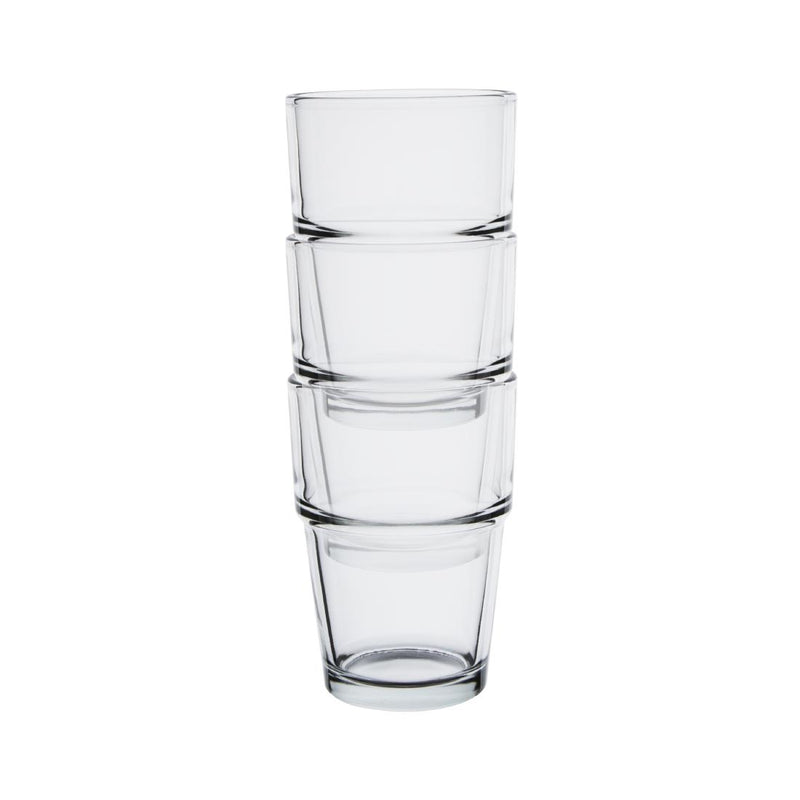 Olympia Toughened Stacking Tumbler 7oz (Pack of 12)