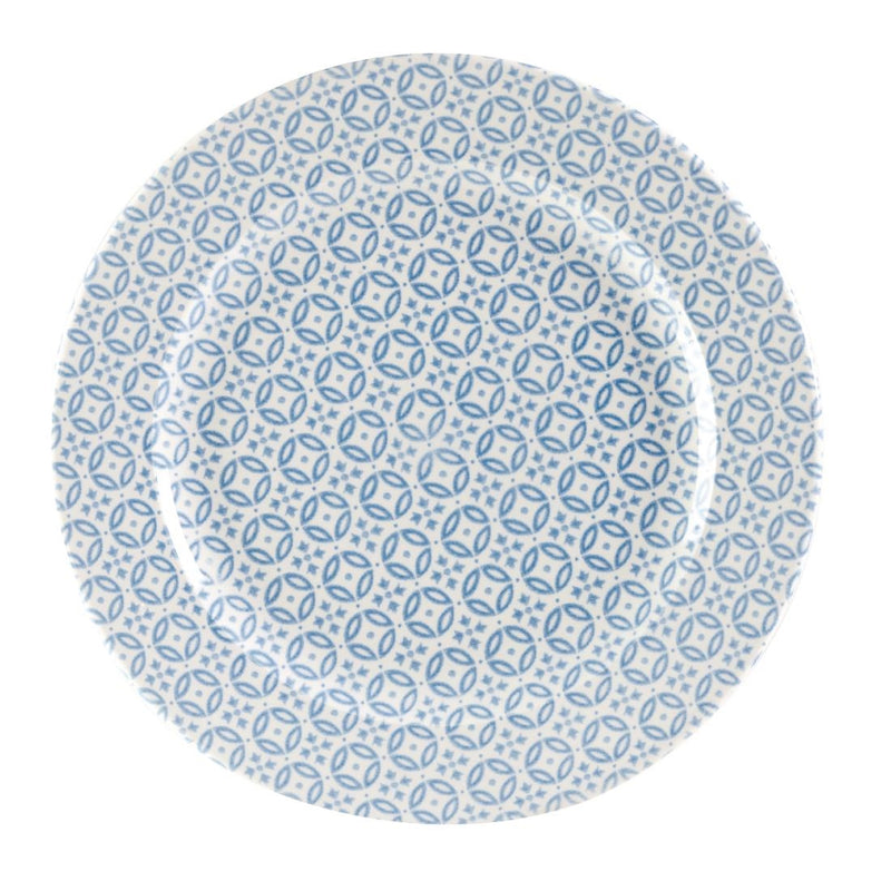 Churchill Moresque Prints Plate Blue 305mm (Pack of 12)