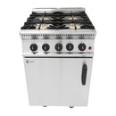 Parry Natural Gas 4 Burner Cooker Oven Range