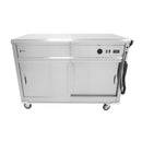 Parry Mobile Hot Cupboard with Flat Top MSF12