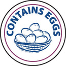 Vogue Lebensmittelallergenetikett Ei (1000 Stück)