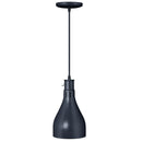 Lampe chauffante Hatco en forme de cloche noire