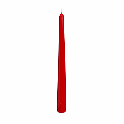 Bolsius Red 8 Hour Table Candles  250/24mm- Box of 30