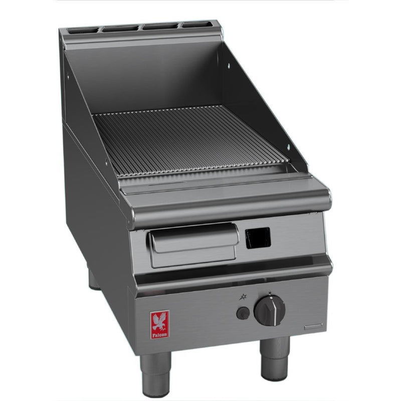 Falcon Dominator Plus 400 mm breite gerippte LPG-Grillplatte G3441R