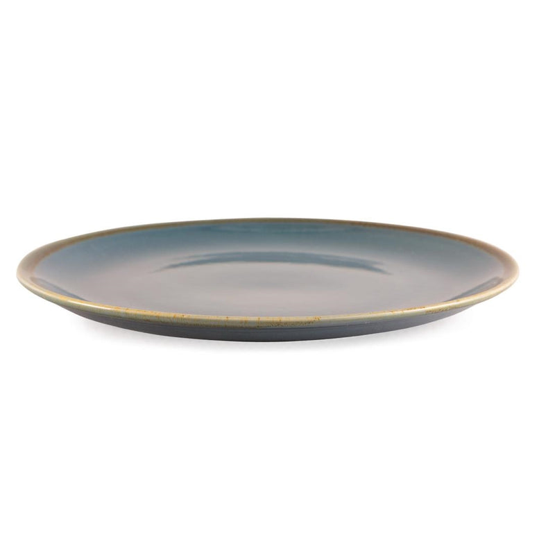 Olympia Kiln Round Plates Ocean 280mm (Pack of 4)