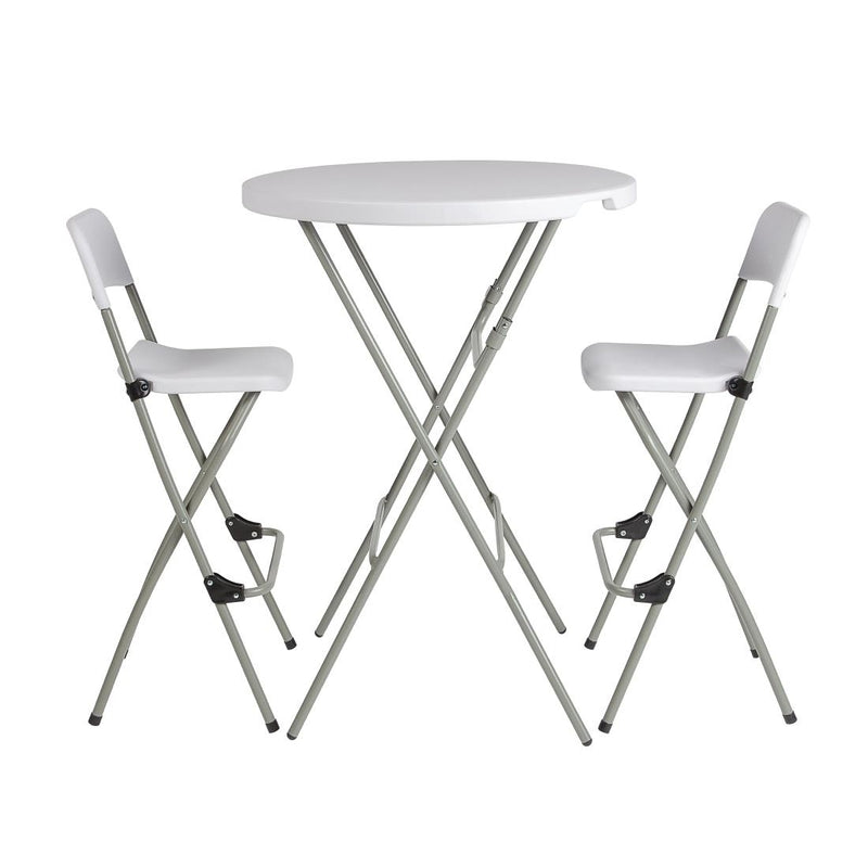 Bolero Folding High Stools (Pack of 2)