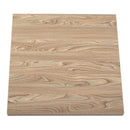Bolero, vorgebohrte quadratische Tischplatte, Antik-Natur, 700 mm
