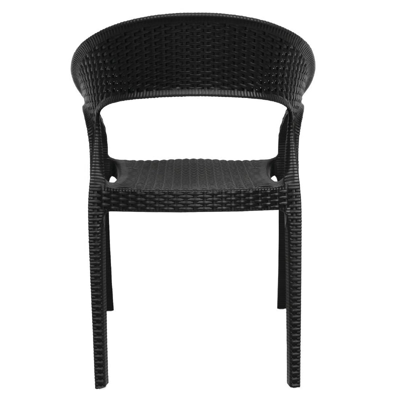 Bolero PP Rattan Wraparound-Sessel (4er-Pack)