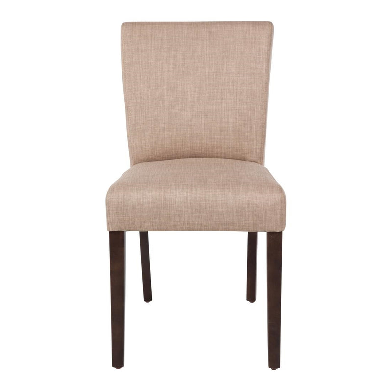 GR367 - Bolero Contemporary Dining Chair Natural (Pack 2)